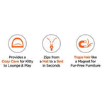 Amazing Pets Cave: 2-in-1 Pets Bed & Tunnel