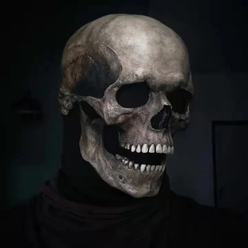 Full-Head Skull Halloween Mask