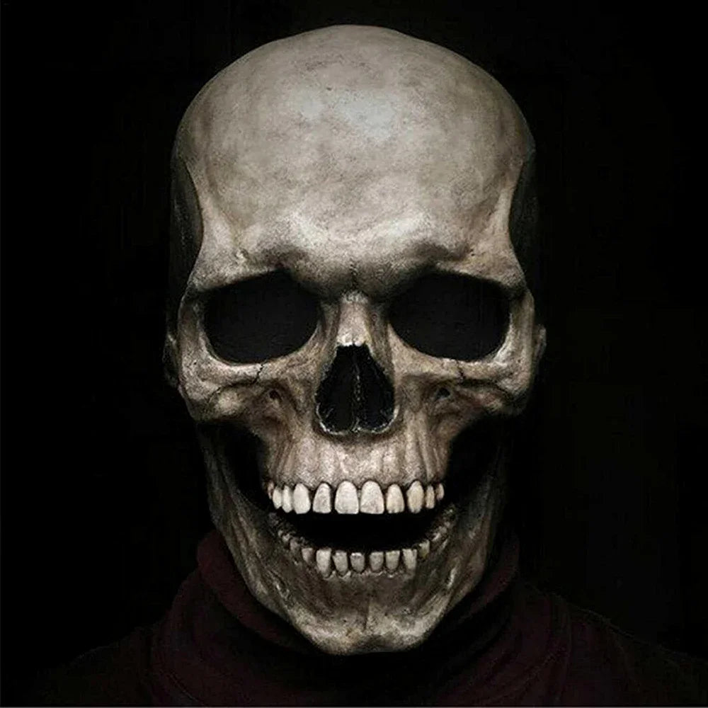 Full-Head Skull Halloween Mask