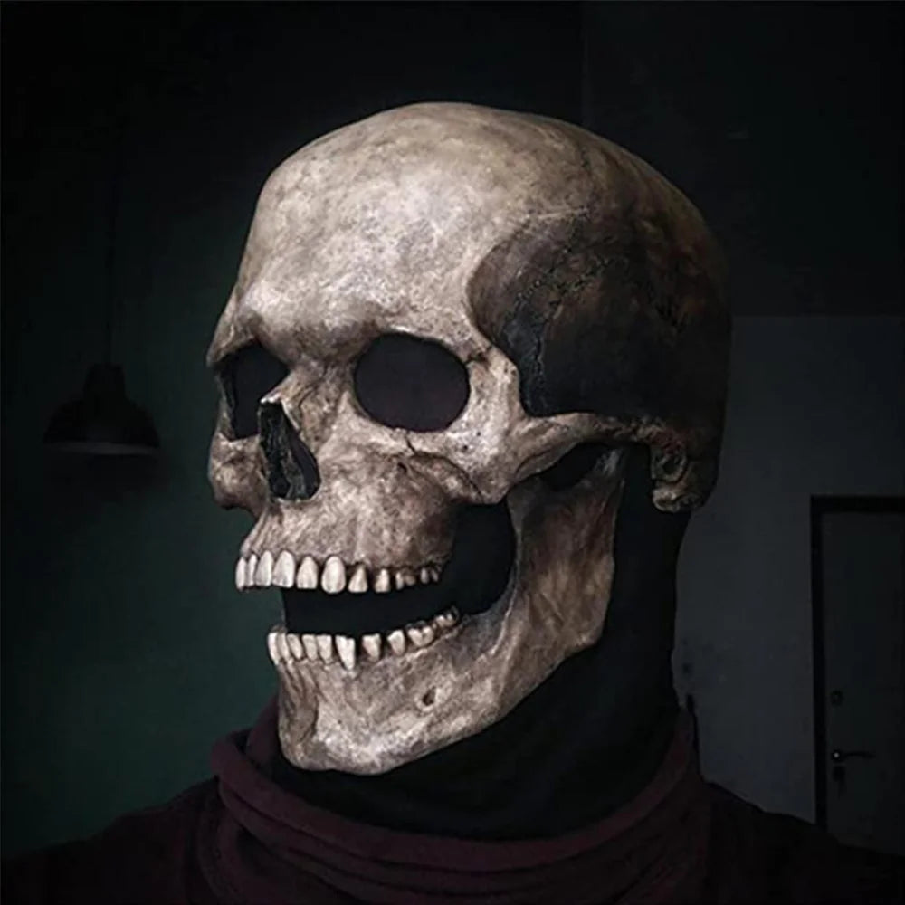 Full-Head Skull Halloween Mask