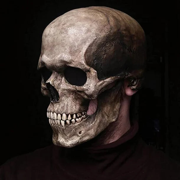 Full-Head Skull Halloween Mask