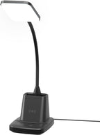 Desk Lamp, LED Desk Lamps for Home Office, Wireless Charger Small Desk
