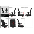 Ergonomic Office Chair 400 Comfort (N)EN 1335