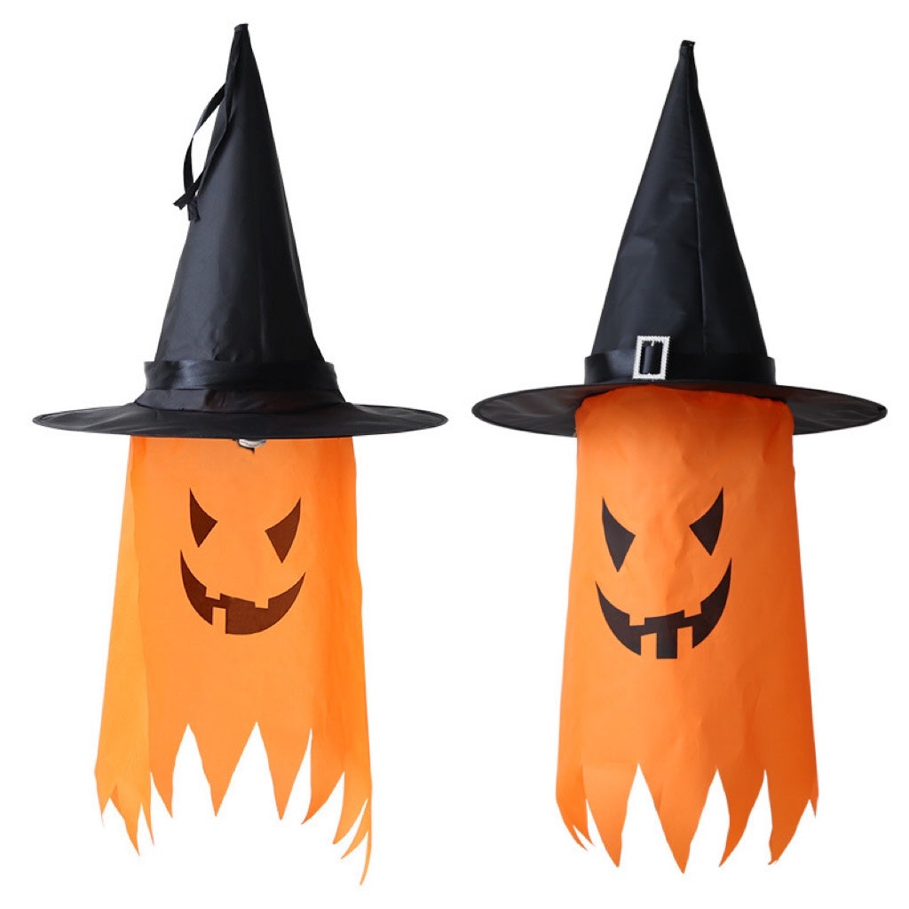 Halloween Colorful Glowing Wizard Hats Decorative Accessory